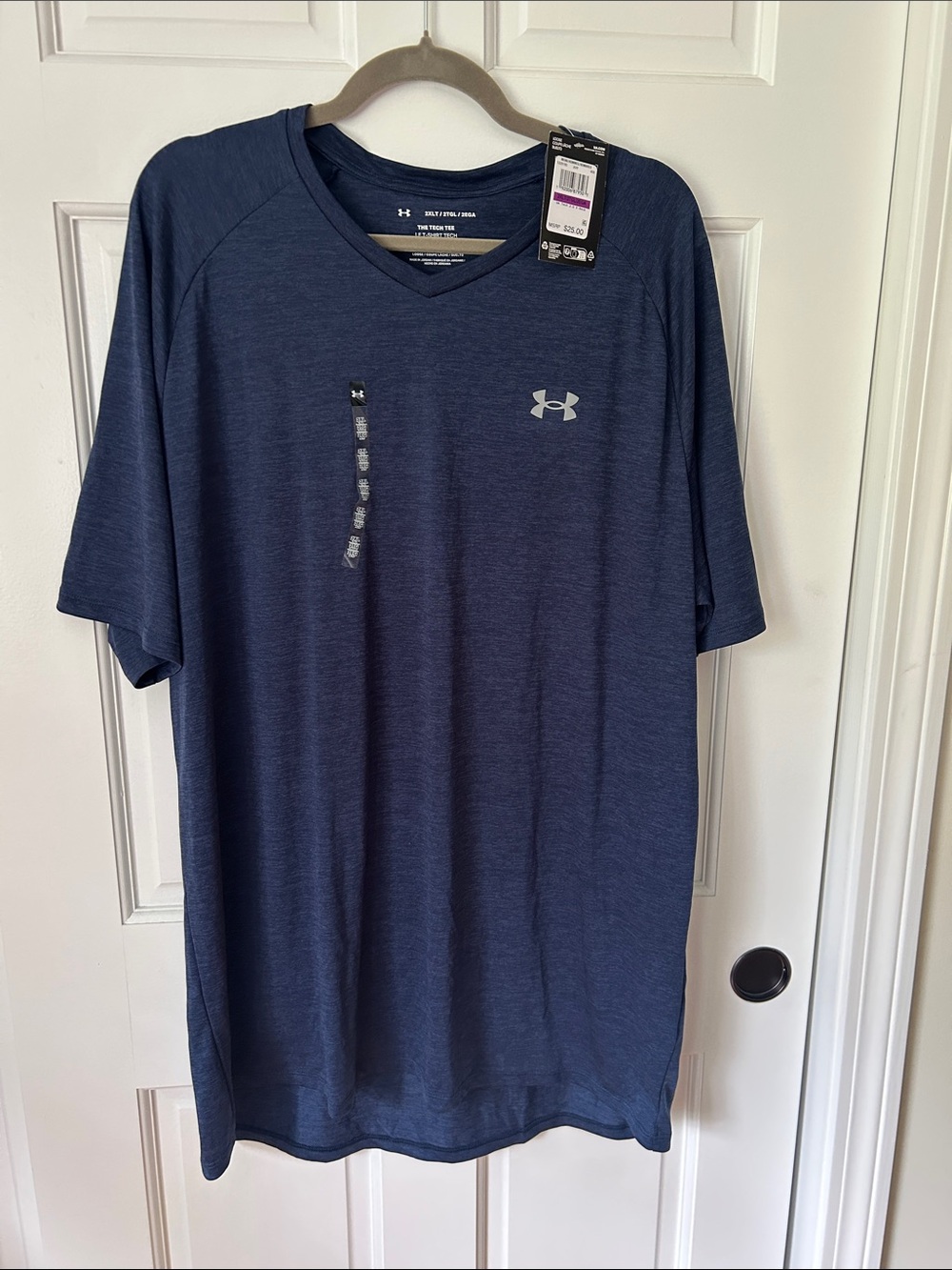 Under Armour Tech Tee Blue Size 2XL NWT